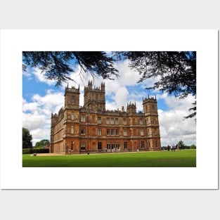 Highclere Castle Downton Abbey England UK Posters and Art